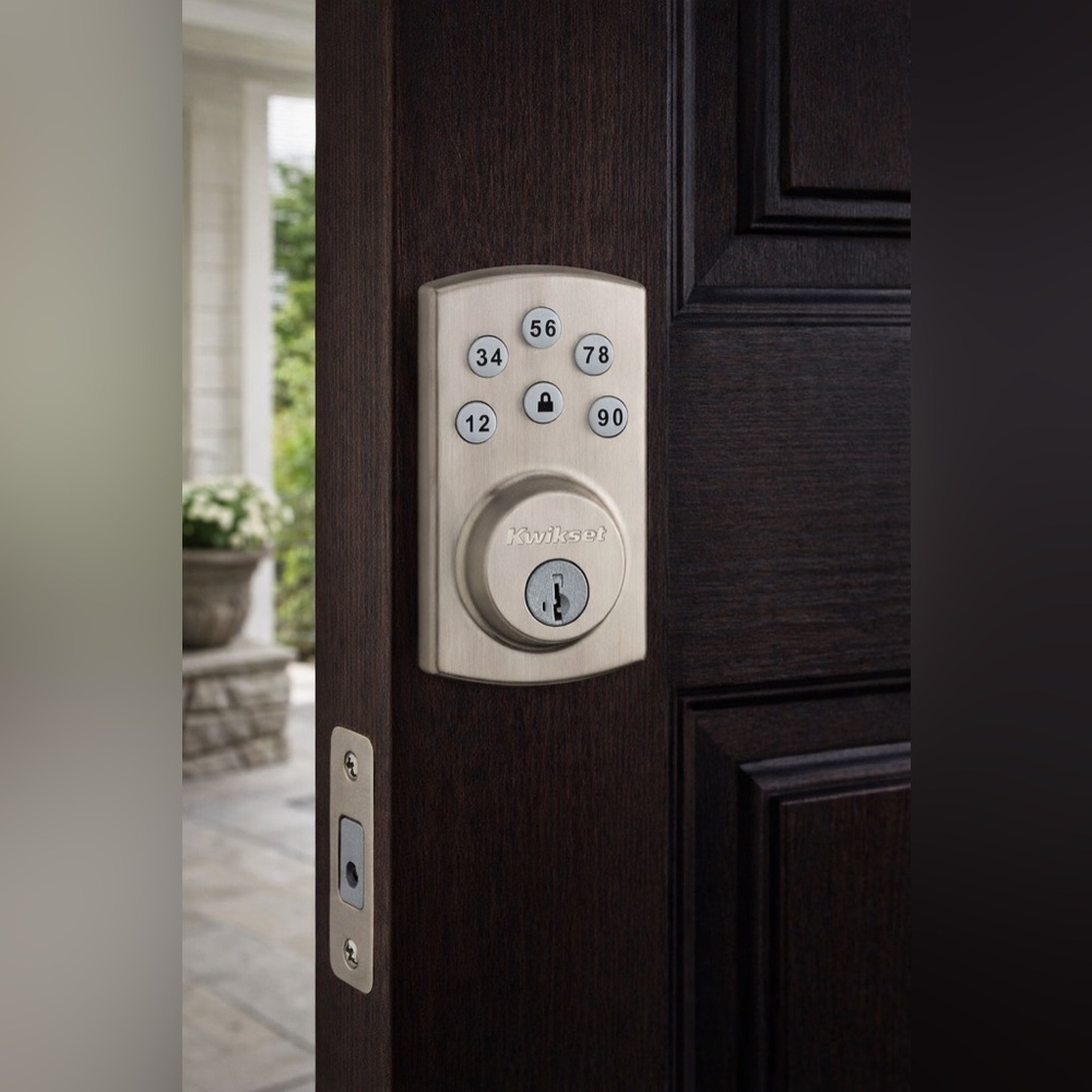 Kwikset Keyless Entry Electronic Keypad Deadbolt SmartKey Security Door Lock NWT